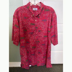Reyn Spooner Vintage Sportsman Pullover Hawaiian Shirt